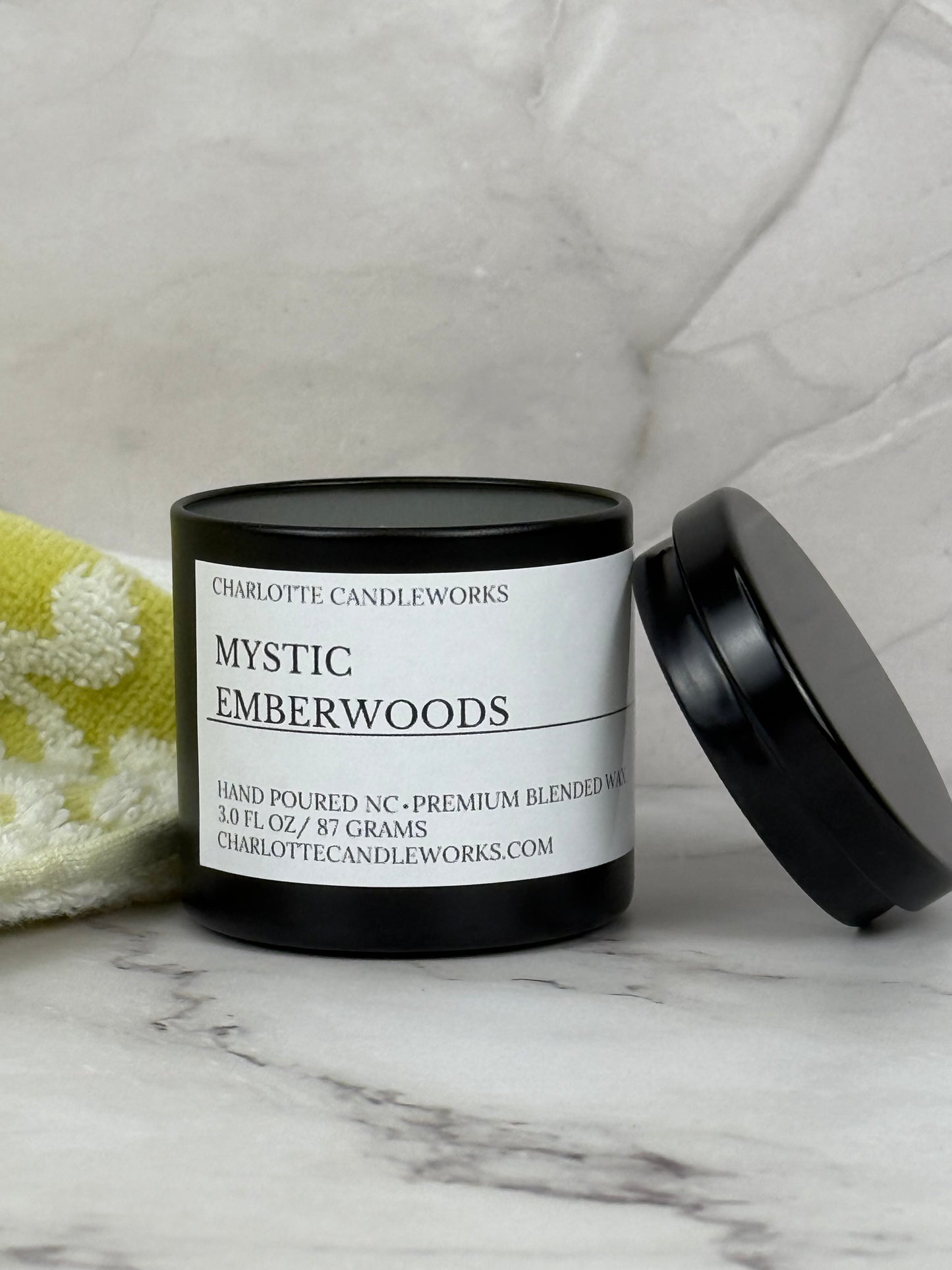 3 oz Candle - Mystic Emberwood