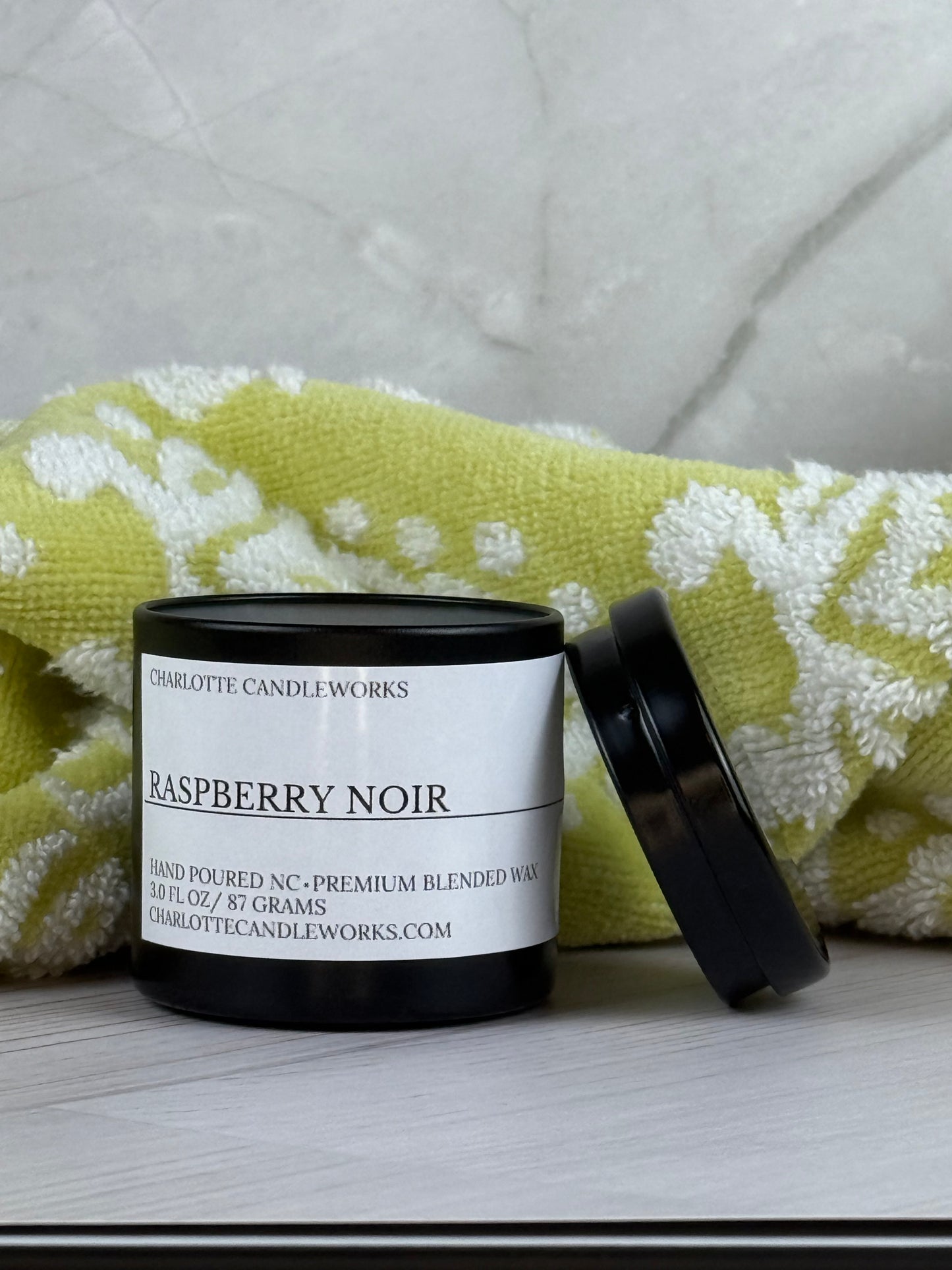 3 oz Candle - Raspberry Noir