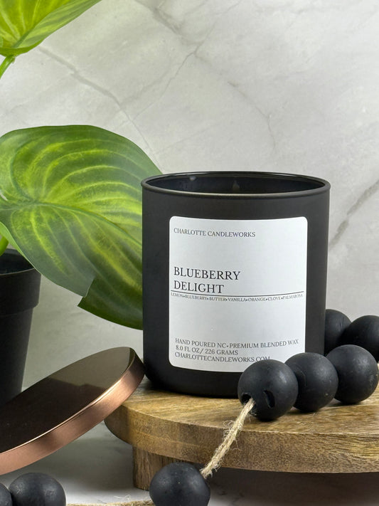 8 oz Candle - Blueberry Delight